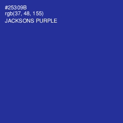 #25309B - Jacksons Purple Color Image